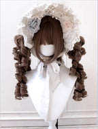 Doll-Like Lolita Wig with Detachable Curly Ponytails - image 9