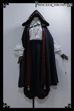 Divine Covenant - Retro Ouji Lolita Pants Suit Male Lolita Long Cape - image 8