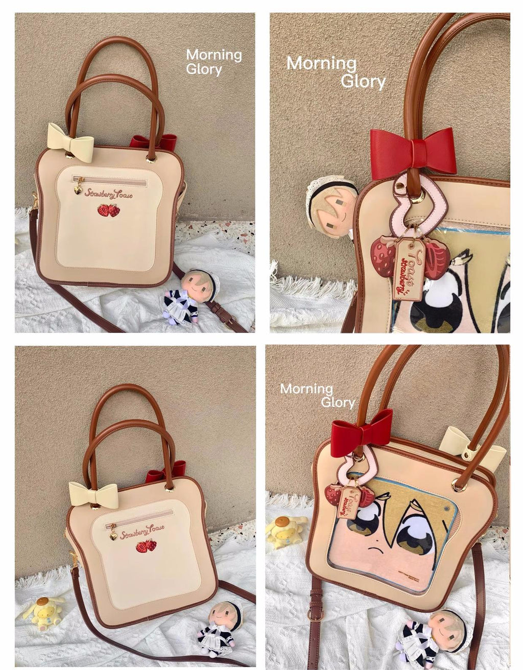 Toast-Shaped Lolita Ita Bag and Doll Bag Collection - image 17