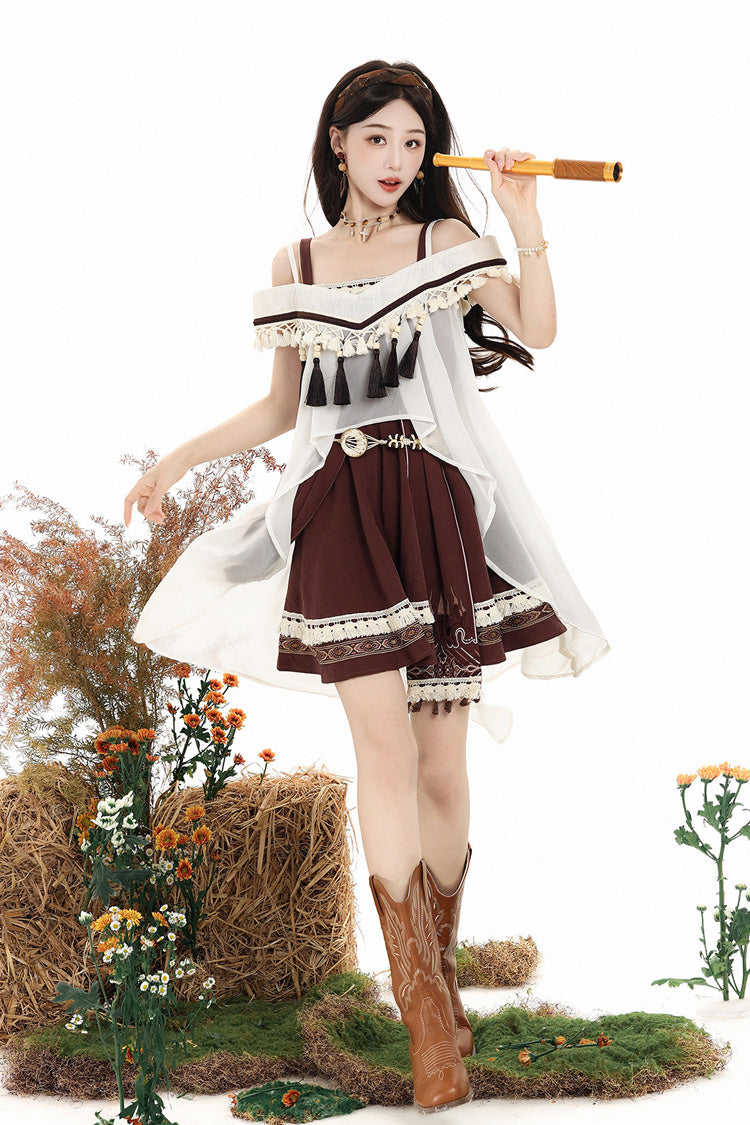 Dream of the Wilderness Sweet Lolita JSK Dress Set - image 1