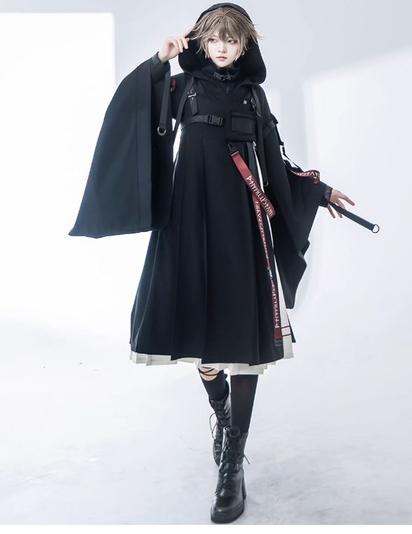 Nameless Blade - Waste Soil Black Coat Set - image 2