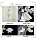 Puppet Box - Kawaii Lolita Bag Lamb Kitten Detachable Bag Dress Hat and Accessories - image 33