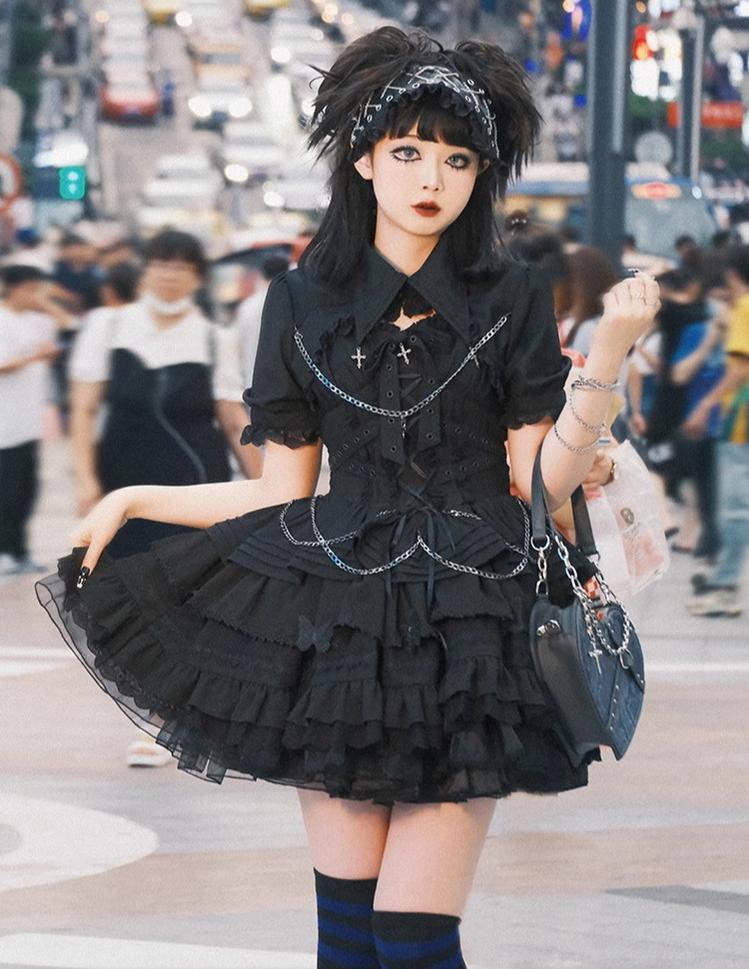 Contract Cross Gothic Elegant Lolita JSK - image 6