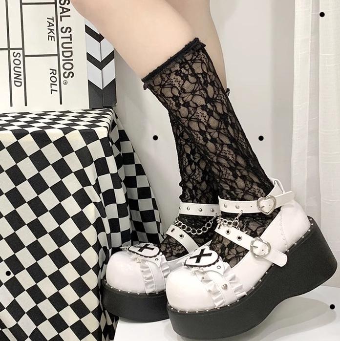 Sweet Academy - Gothic Lolita Shoes Thick Sole Y2K Lolita Shoes - image 16