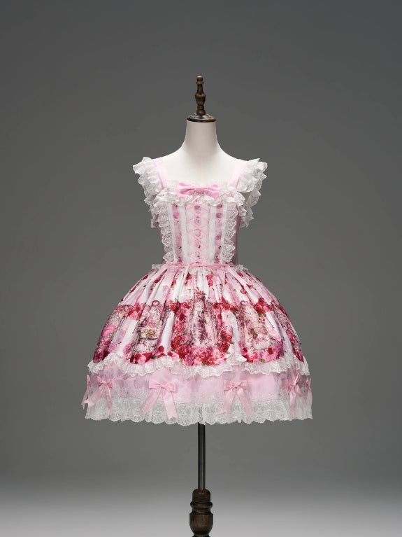 Rose Wall Sweet Lolita OP, JSK and Suspender Dress Series and Accessories - image 16