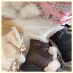 Furry Bear - Winter Cute Lolita Short Snow Boots - image 6