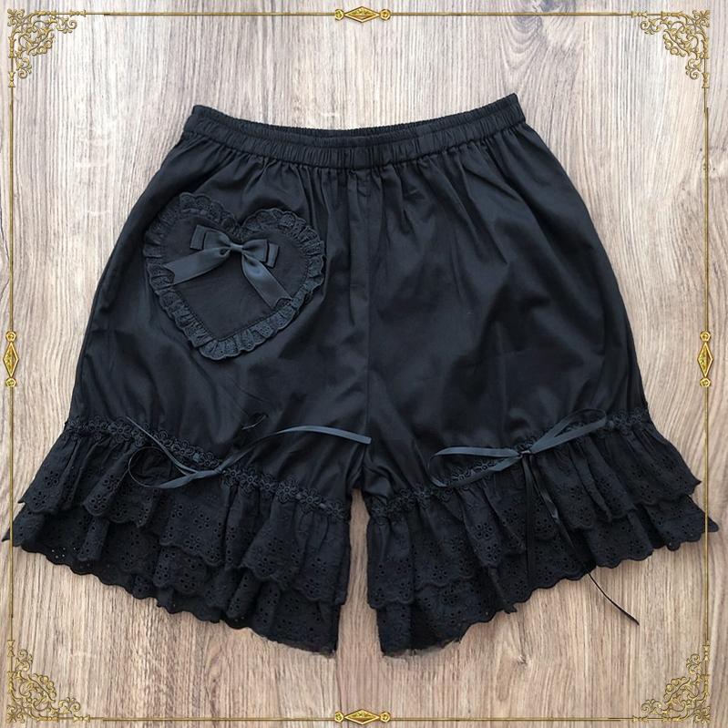 Cotton Lolita Bloomers Lace Home Shorts - image 6