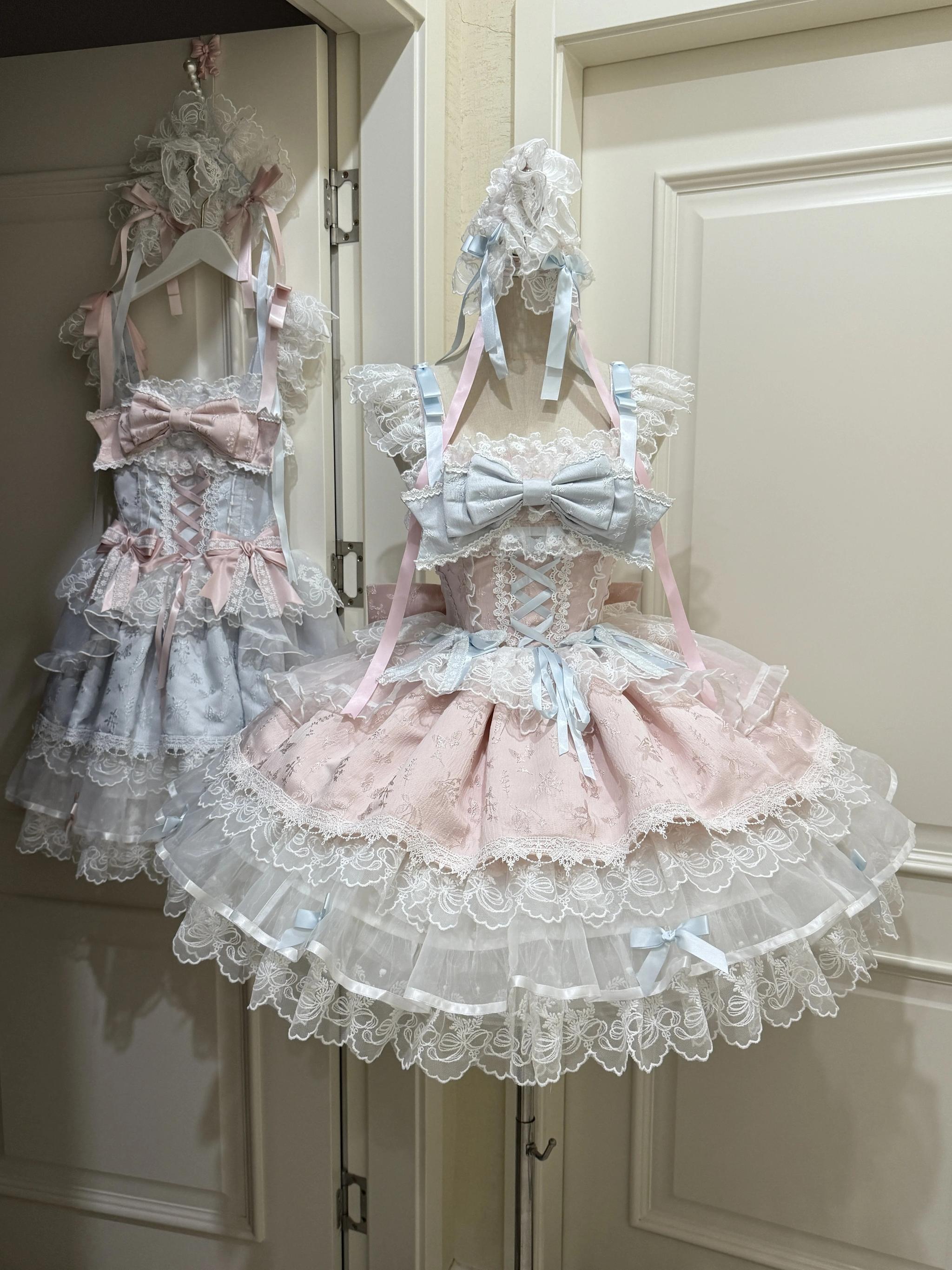 Fleeting Isle - Sweet Lolita Ballet Style JSK Dress - image 7