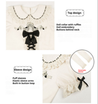 Doll Night - Vintage Twin Lolita OP Dress Embroidered Doll Dress - image 16