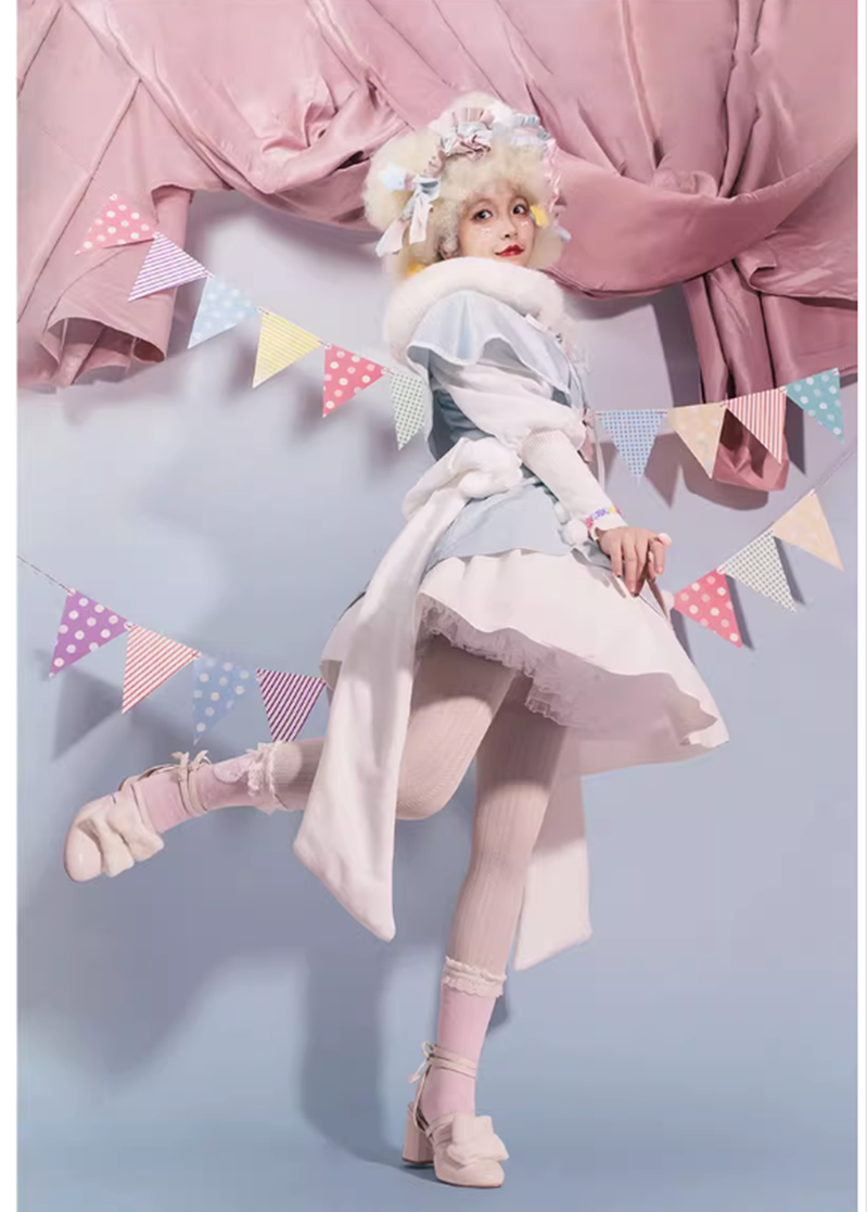 Plus Size Cute Sweet Making Wish Lolita JSK and Accessories - image 26