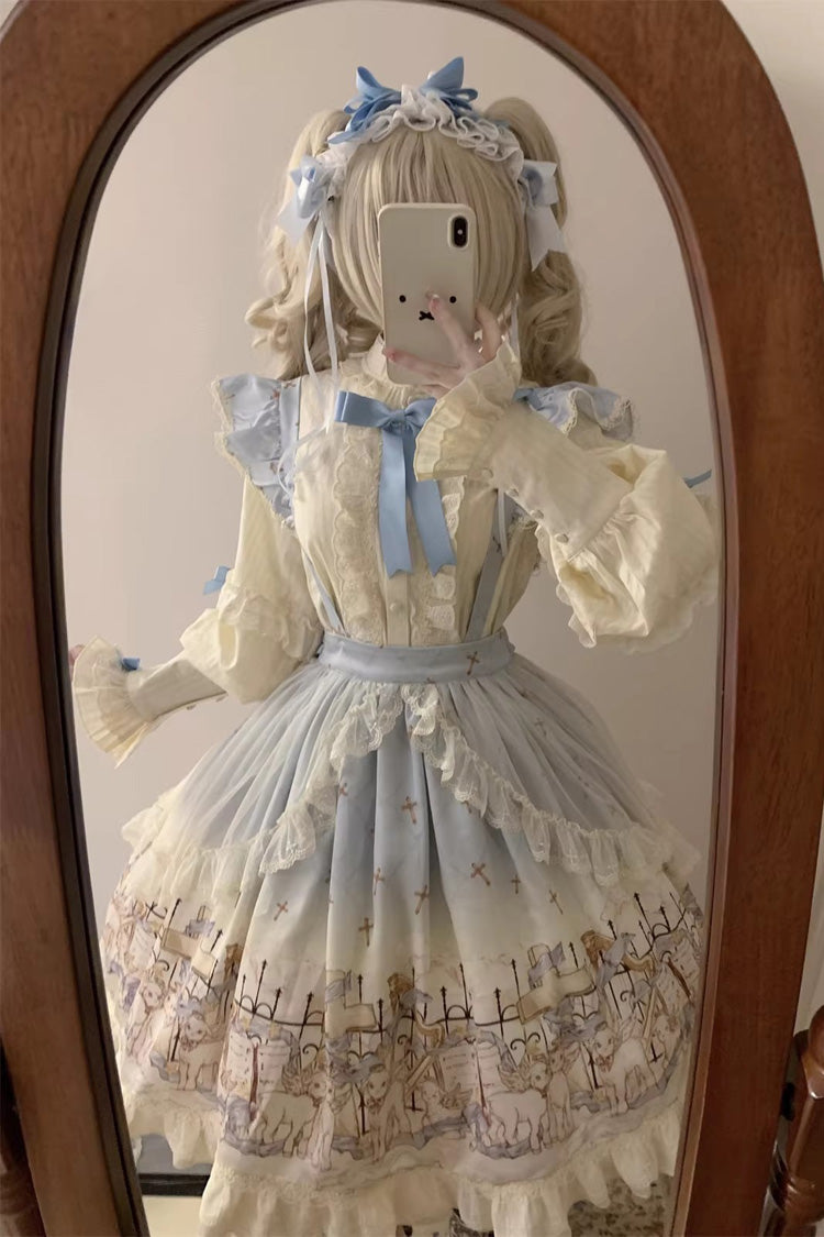 Angel Lamb - Sweet Lolita Skirt in 3 Colors - image 11