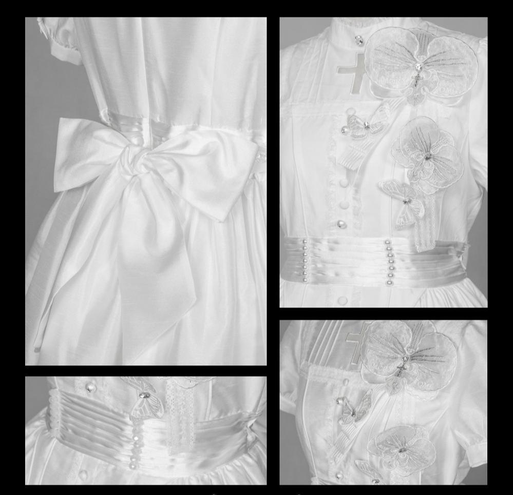 Ghost Orchid - Gothic Lolita OP Dress, Embroidered Cross - image 10