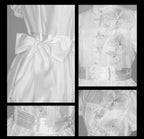 Ghost Orchid - Gothic Lolita OP Dress, Embroidered Cross - image 10