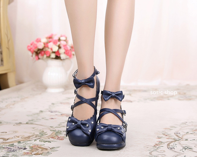 Sweet Lolita High Heel Handmade Shoes - image 1