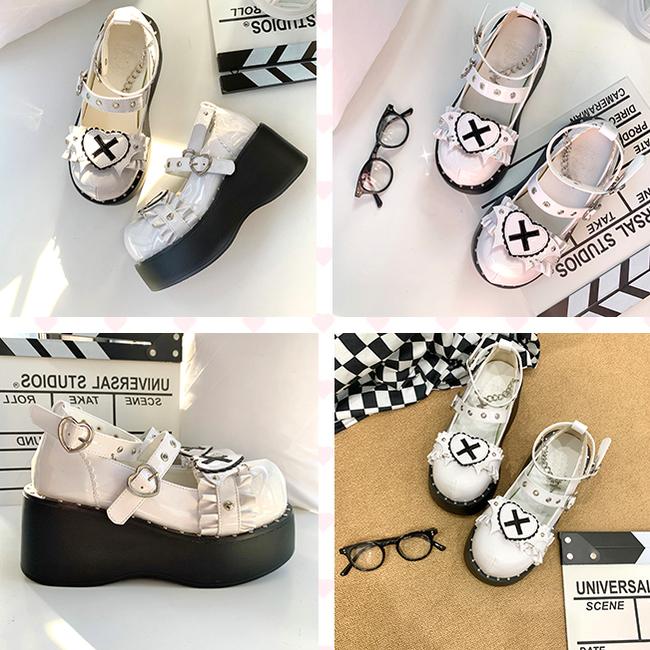 Sweet Academy - Gothic Lolita Shoes Thick Sole Y2K Lolita Shoes - image 17