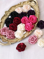 Retro Lolita Brooch Rose Hairpins Flower Headdress - image 2