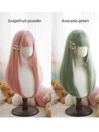 Daily Lolita Wig Matte Color Long Wigs - image 19