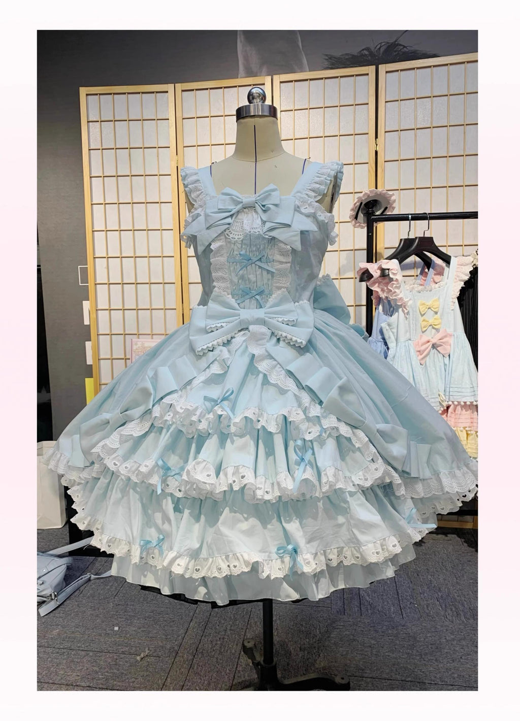 Gryza Plus Size Princess Lolita JSK with Cotton Tiered Ruffles - image 16