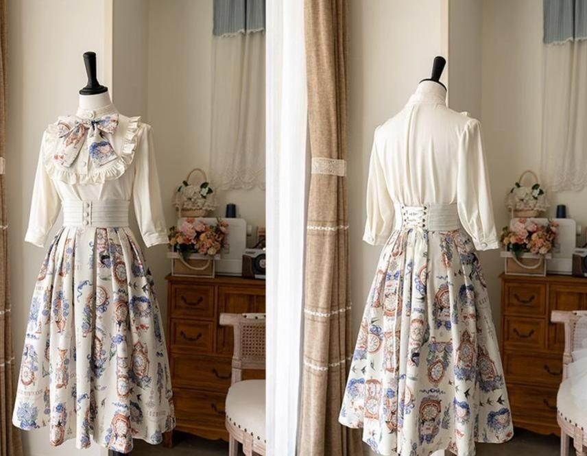 Eternal Echo - Classic Lolita Skirts and Blouse Collection - image 18