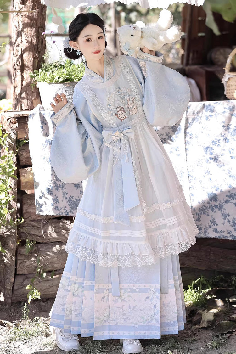 Alice in the Illusion Qi Lolita Ma Mian Skirt Set and Separates - image 9