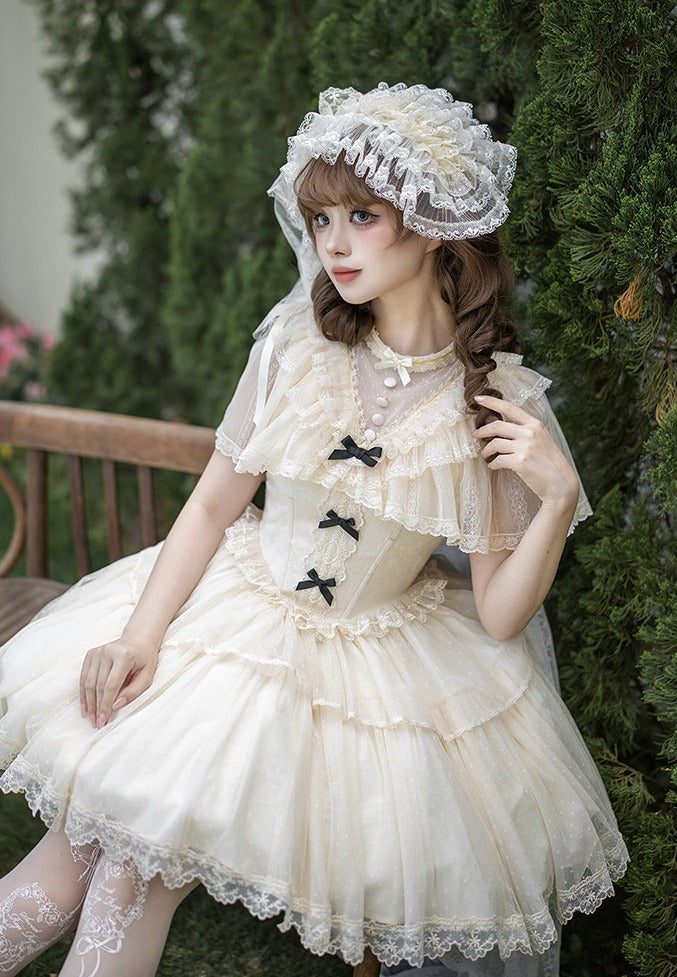 Misty Mountain Rendezvous - Short and Long Classic Lolita OP Dress - image 6