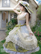 Giverny Spring Day - Elegant Fairy Lolita JSK Collection - image 17