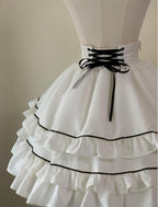 Fallen Moon Code - Retro Military Lolita Vest, Skirt and Pants Collection - image 14