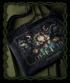 Bone Garden - Gothic Lolita Printed Tote Bag, Adjustable Strap - image 6