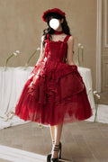 The Summer Waves Sparkle - Classic Lolita Top & Skirt Set - image 1