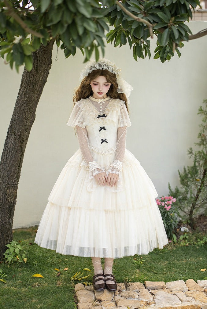Misty Mountain Rendezvous - Short and Long Classic Lolita OP Dress - image 15