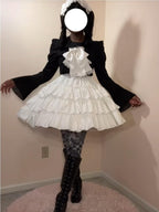 Noloria - Medium-High Volume Lolita White Puffy Petticoat, 17.7" (45 CM) - image 10