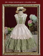 Nocturne Reminiscence - Elegant Lolita JSK Dress Multi-Wear Apron Dress Set - image 52
