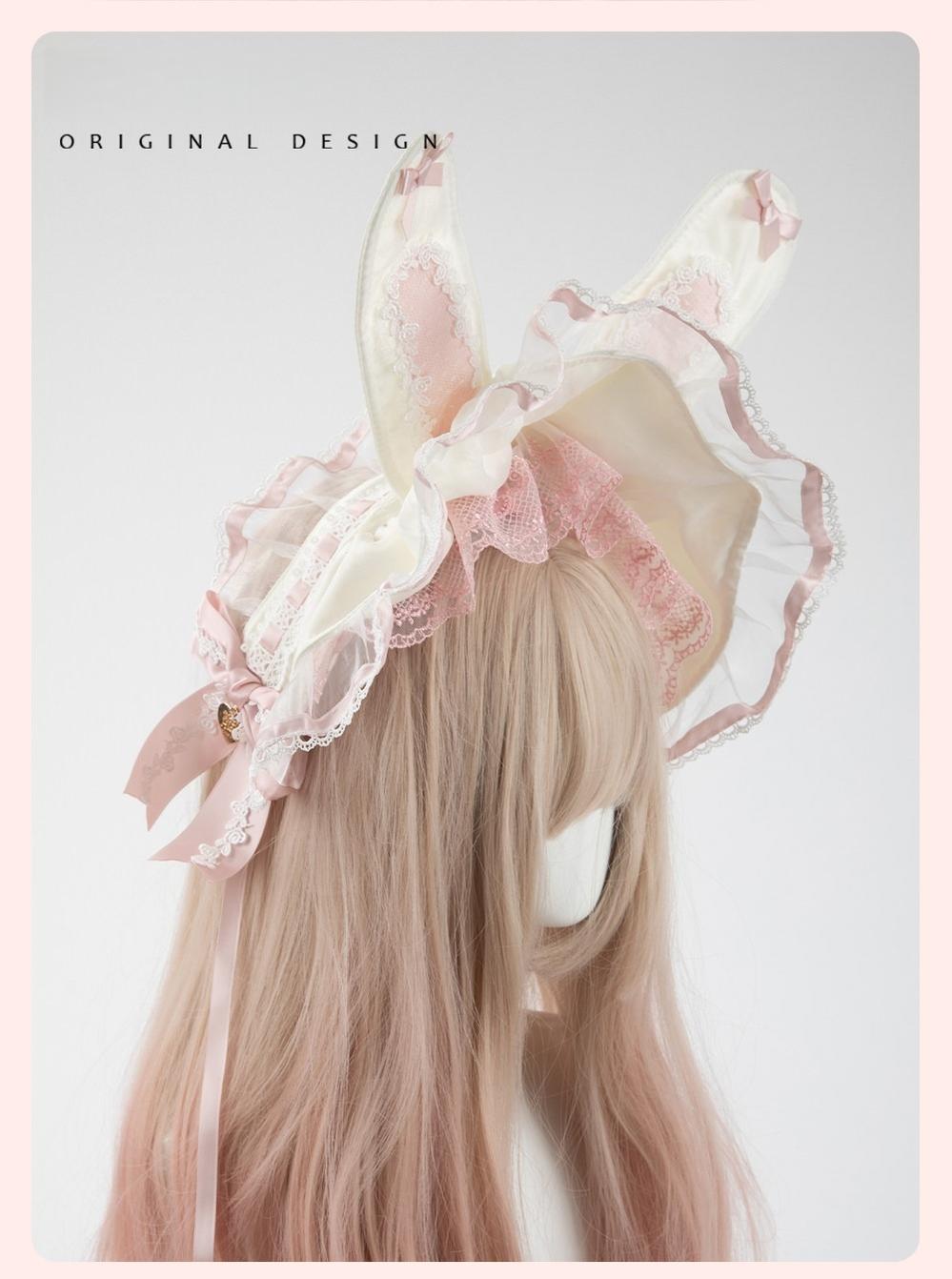 Sweet Bunny Ear Lolita Headdress Collection - image 2