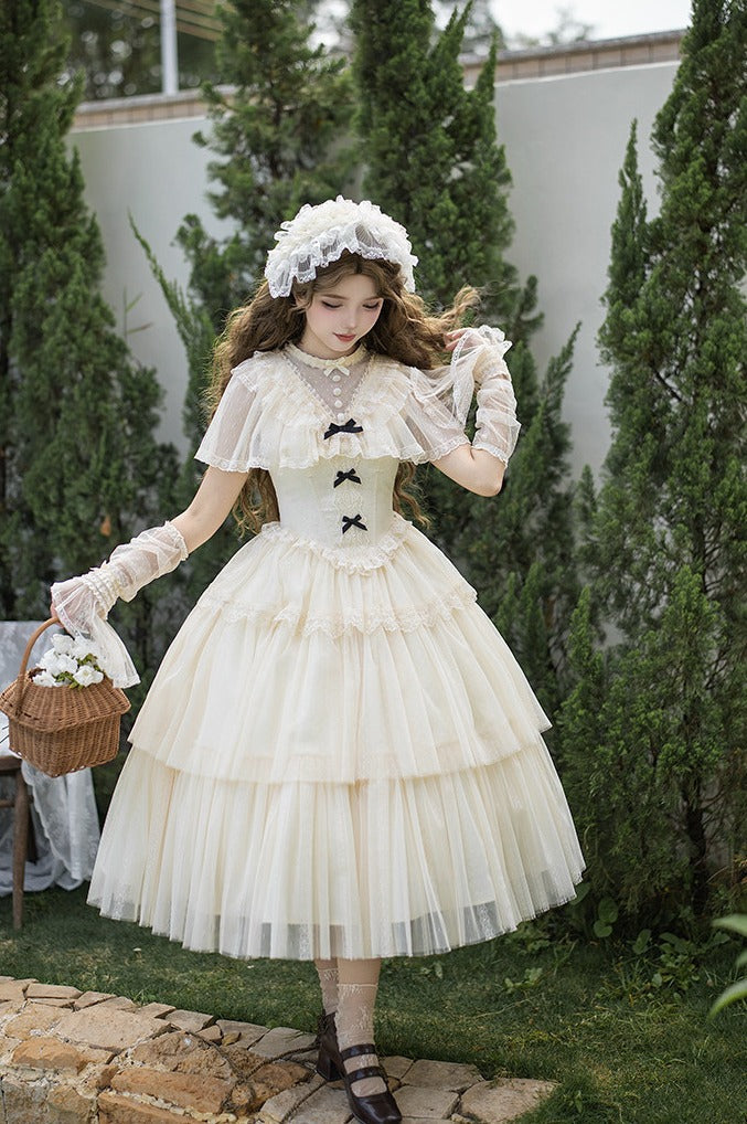 Misty Mountain Rendezvous - Short and Long Classic Lolita OP Dress - image 5