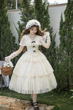 Misty Mountain Rendezvous - Short and Long Classic Lolita OP Dress - image 5