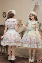 Frosted Bear Dollhouse - Sweet Lolita OP Set - image 11
