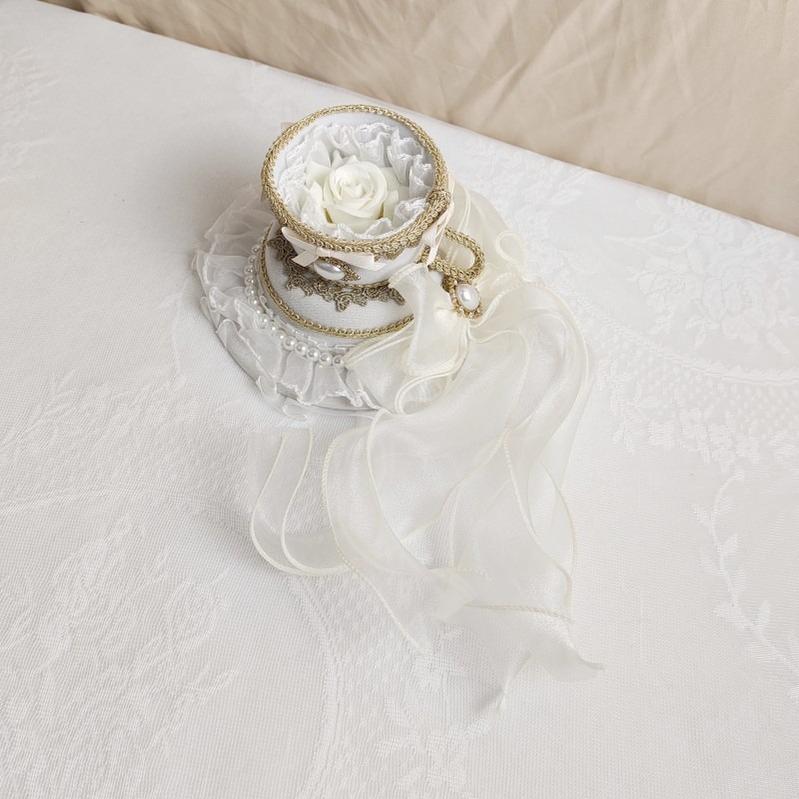 Rococo Style Romantic Lolita Cup-shape Hat - image 8
