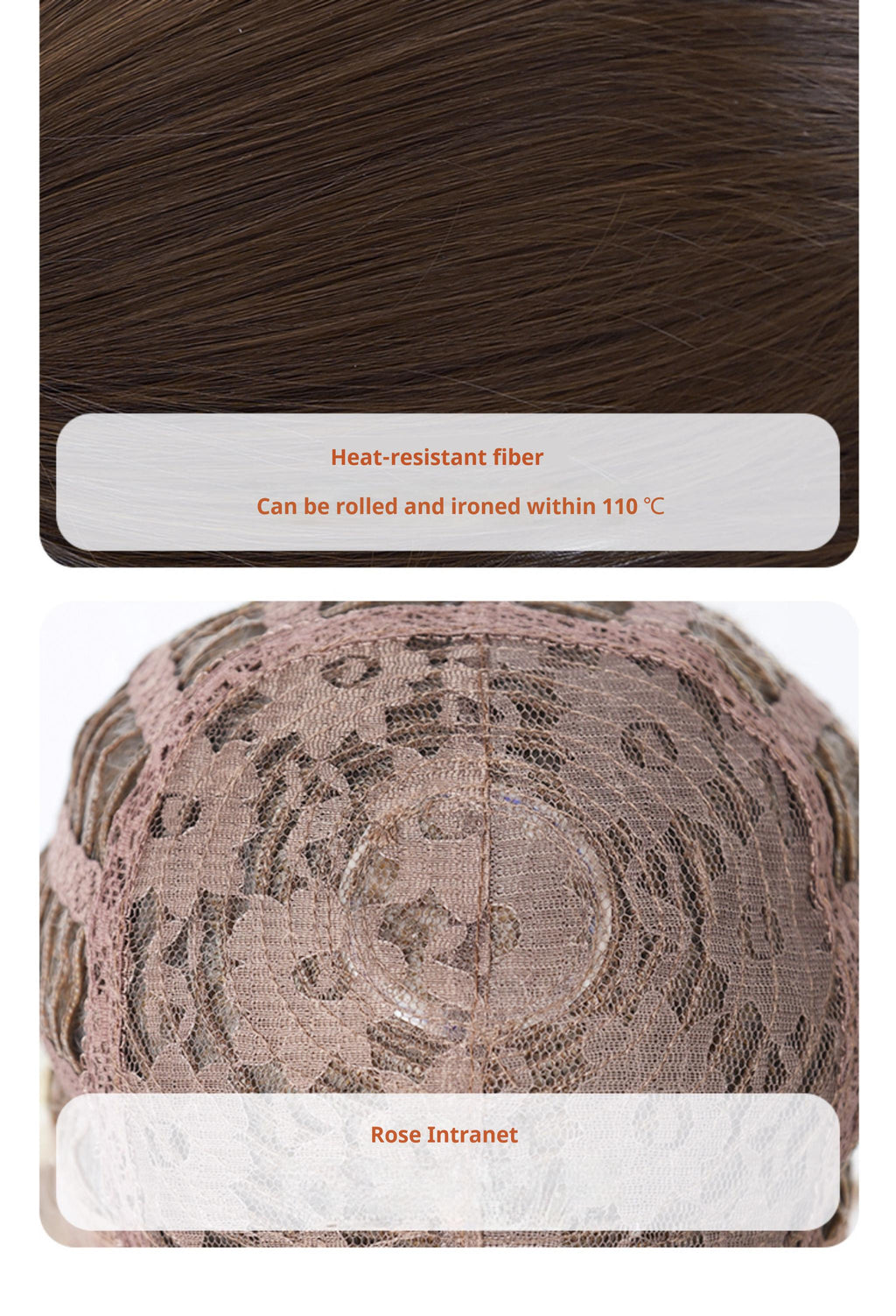 Fairy Tale Town - Classic Lolita Dark Brown Curly Twin-Tail Wig - image 14