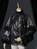 Dragon Bone Cemetery - Gothic Lolita Long Sleeve Blouse - image 35