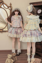 Frosted Bear Dollhouse - Sweet Lolita OP Set - image 12