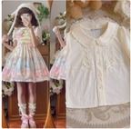 Sheep Pattern Waltz Princess Lolita JSK Salopette - image 22
