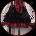 Kalila - Punk Lolita Dress Set Plaid Shorts Set - image 27