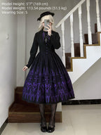 Dream Window - Gothic Lolita Church Embroidery OP Dress, Back Zipper - image 11