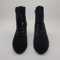 Retro Lolita Shoes High Heel Suede Shoes Petal Shaped Topline Customized - image 6