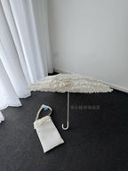 Raven and Lace Classic Lolita Foldable Ruffle Parasol - image 25
