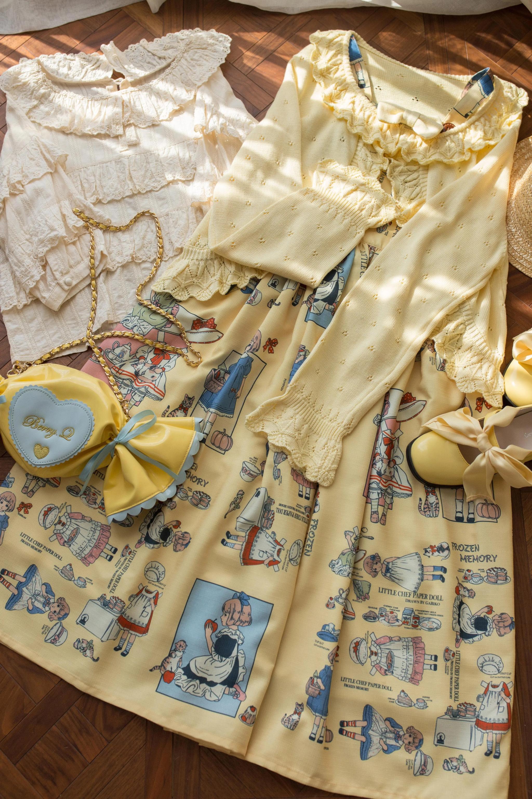 Nainai - Vintage Lolita Knitted Cardigan - image 22
