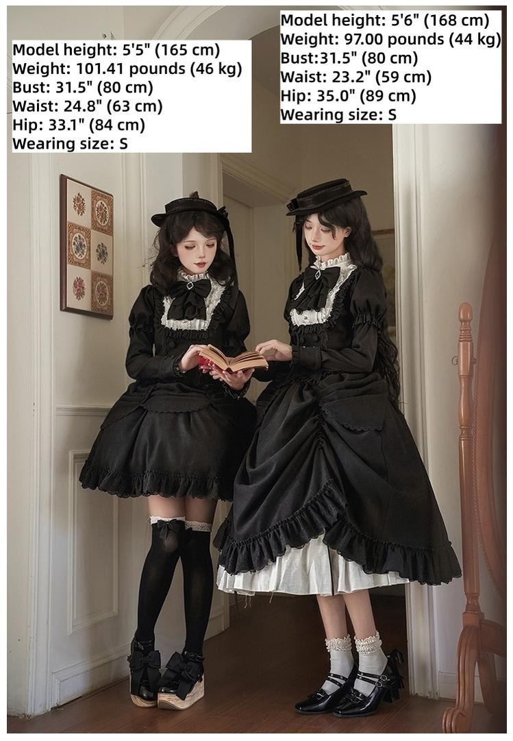 Fog City Time Difference - Classic Lolita SK & Blouse Suit - image 10