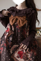 Nana - Sweet Lolita Sweater, Detachable Bow - image 2