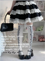 Classic Lolita Socks Autumn Mid-calf Cotton Socks - image 4