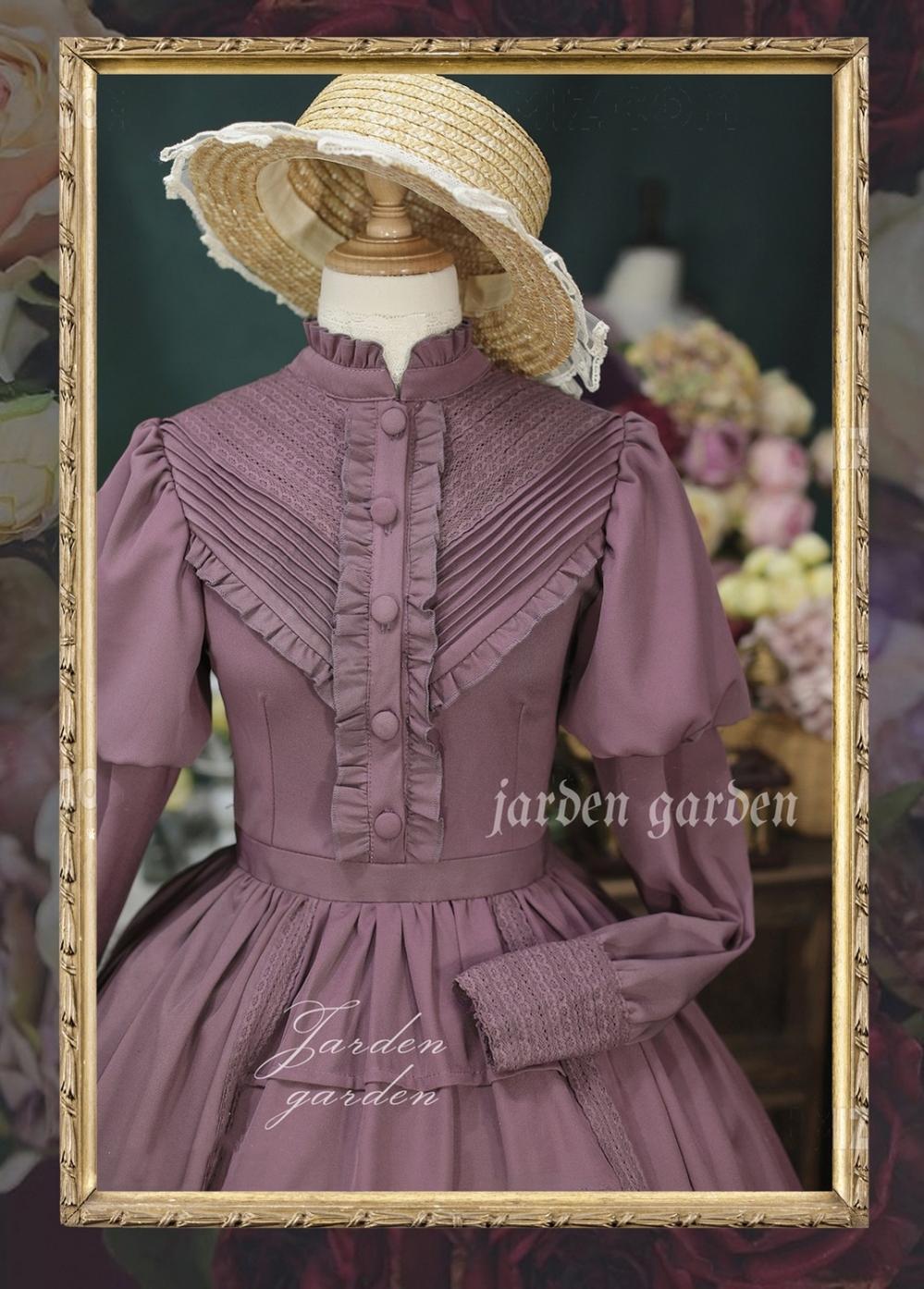 The Black Forest - Classic Lolita Stand Collar Dress OP - image 6